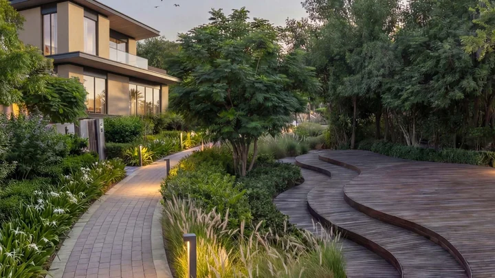 Garden townhouse exterior